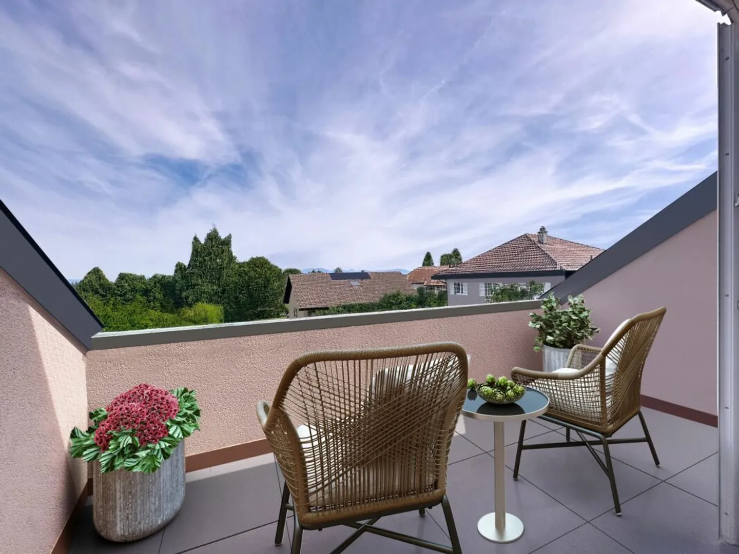 Wohnung im Doppelstock mit 5 Zimmern, Balkon und Innen- und Außenparkplätzen - Foto 4 di 23