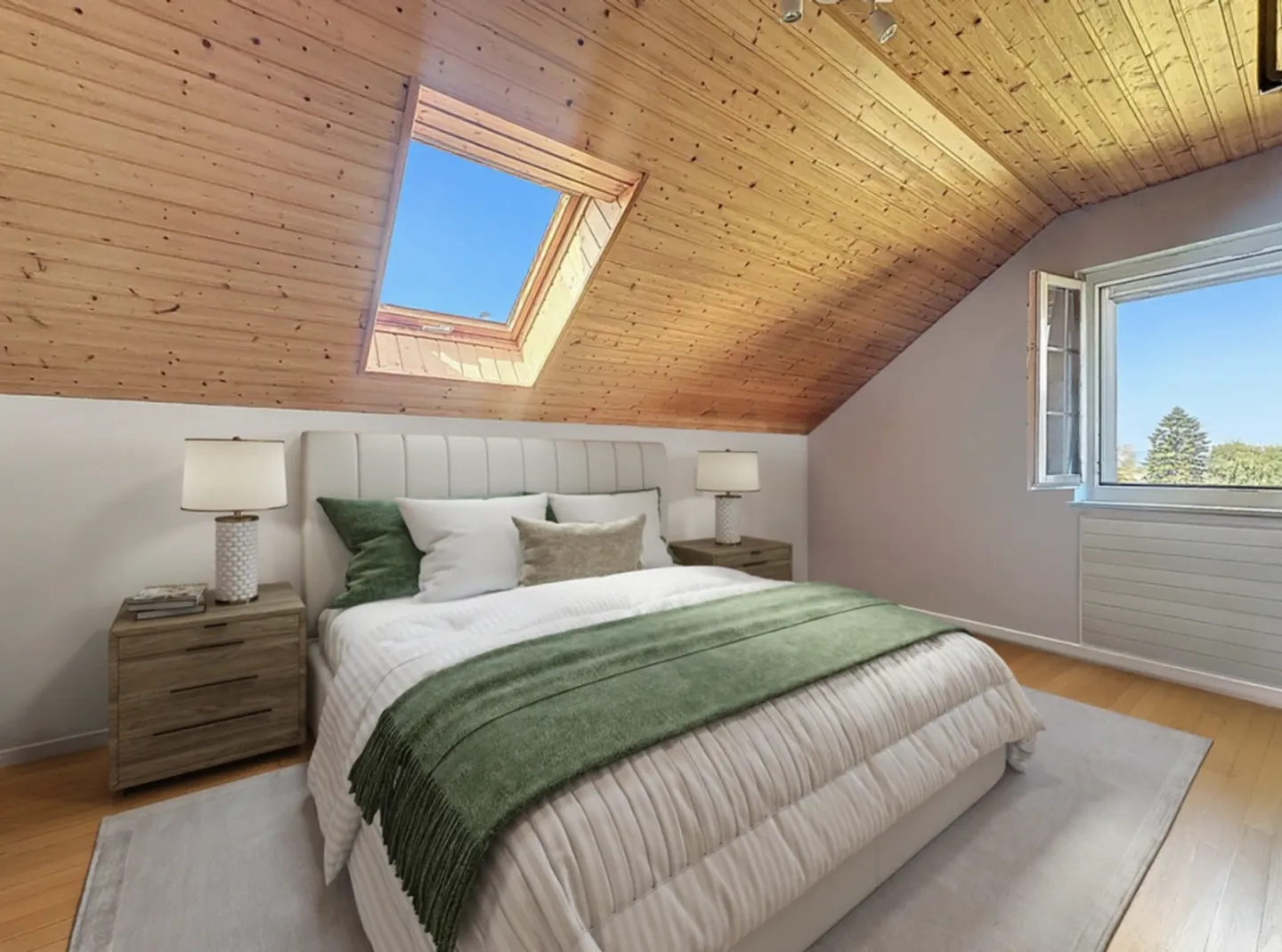 Wohnung im Doppelstock mit 5 Zimmern, Balkon und Innen- und Außenparkplätzen - Foto 12 di 23