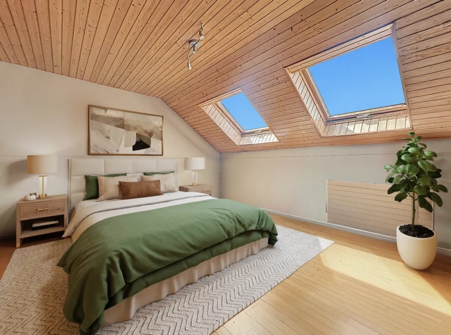Wohnung im Doppelstock mit 5 Zimmern, Balkon und Innen- und Außenparkplätzen - Foto 13 di 23