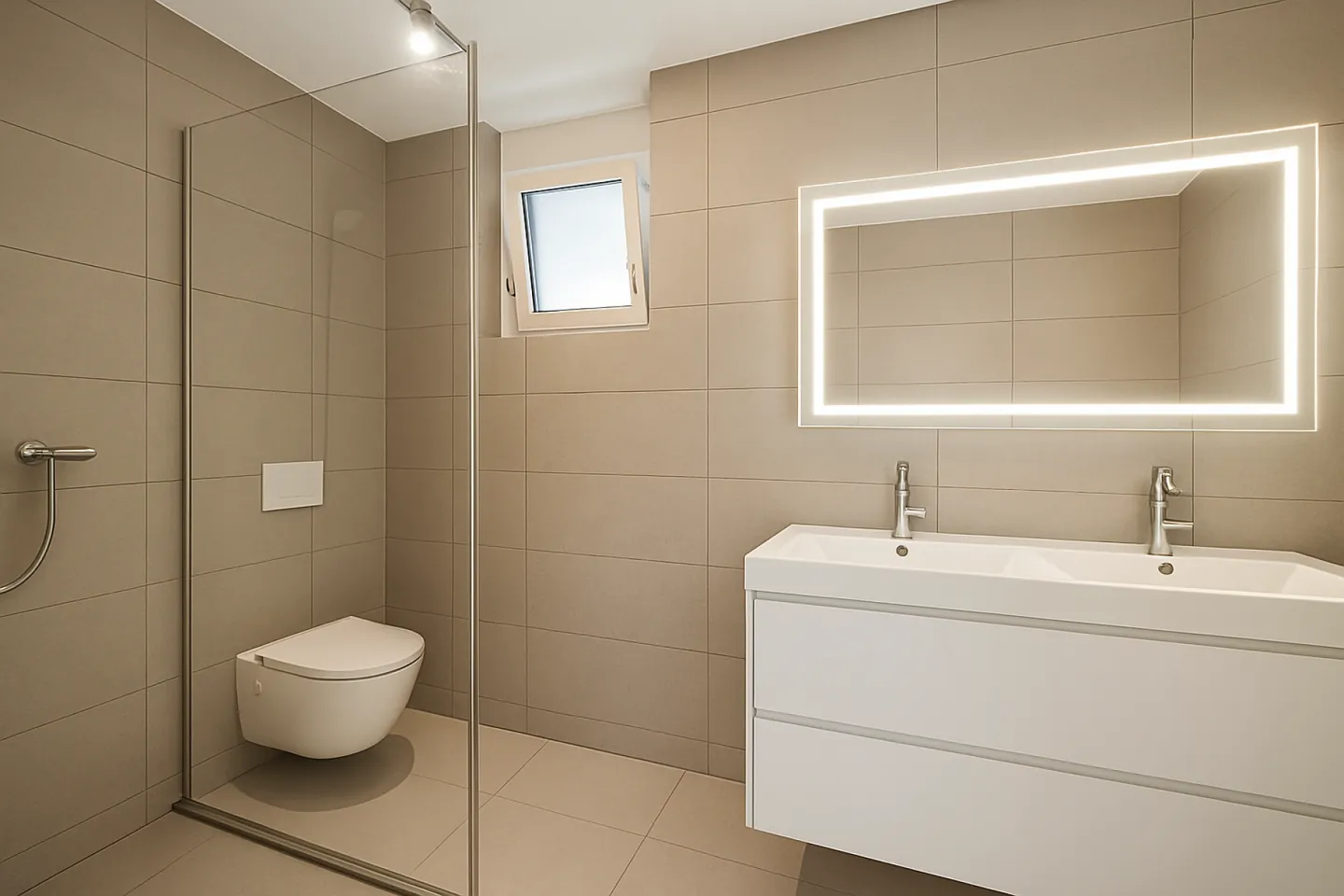 Vivere moderno su due piani con cortile e area salotto - Foto 7 di 15