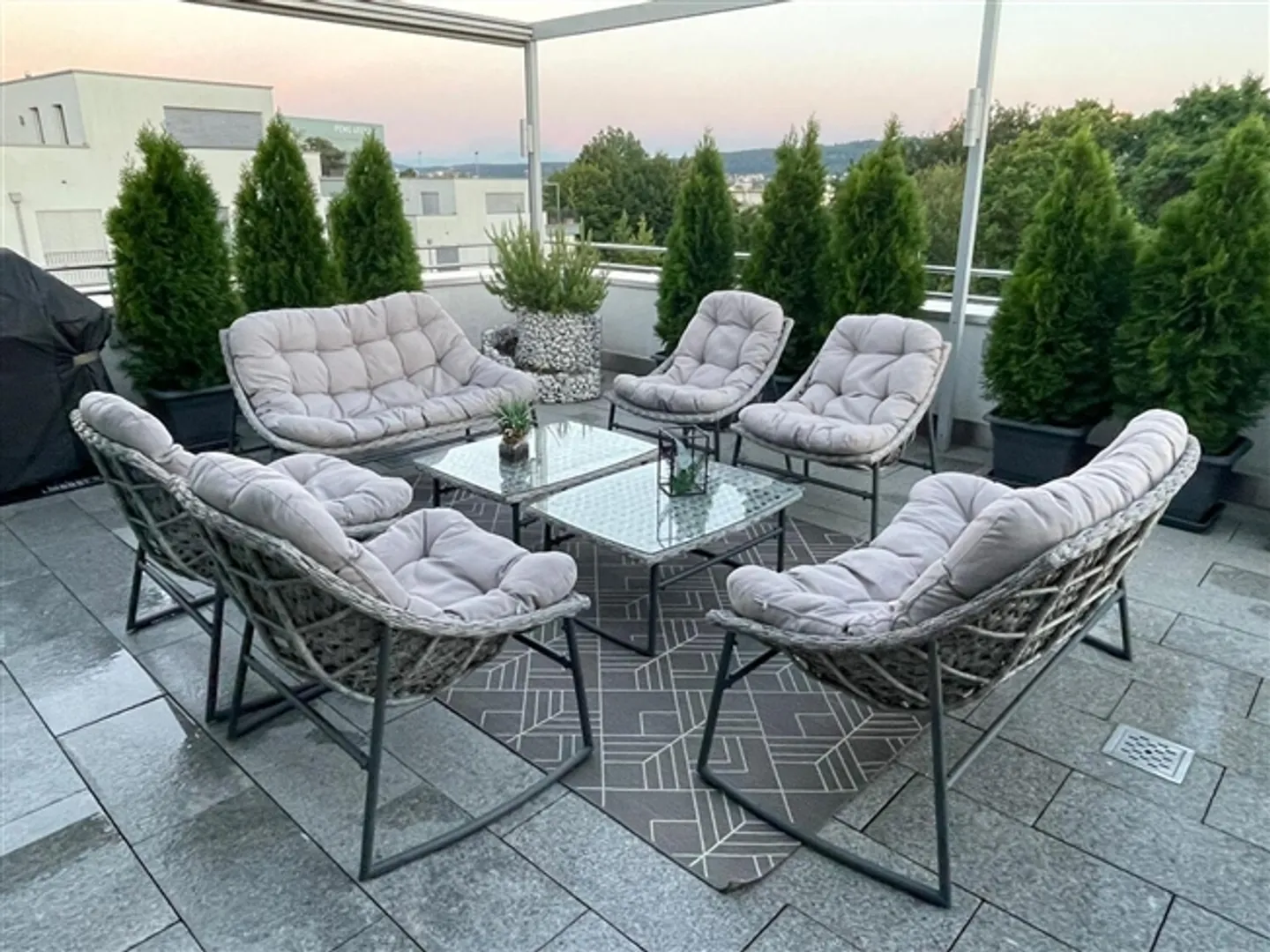 Möbliertes Penthouse in Buchs - Foto 9 von 9