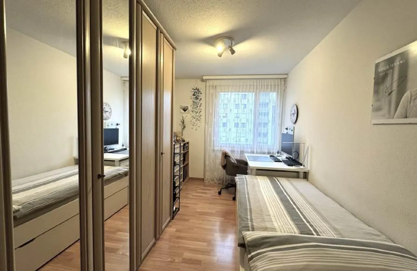 111m² 4.5-room family apartment: 2 balconies, 2 bathrooms, lift, underground garage - Photo 8 of 29