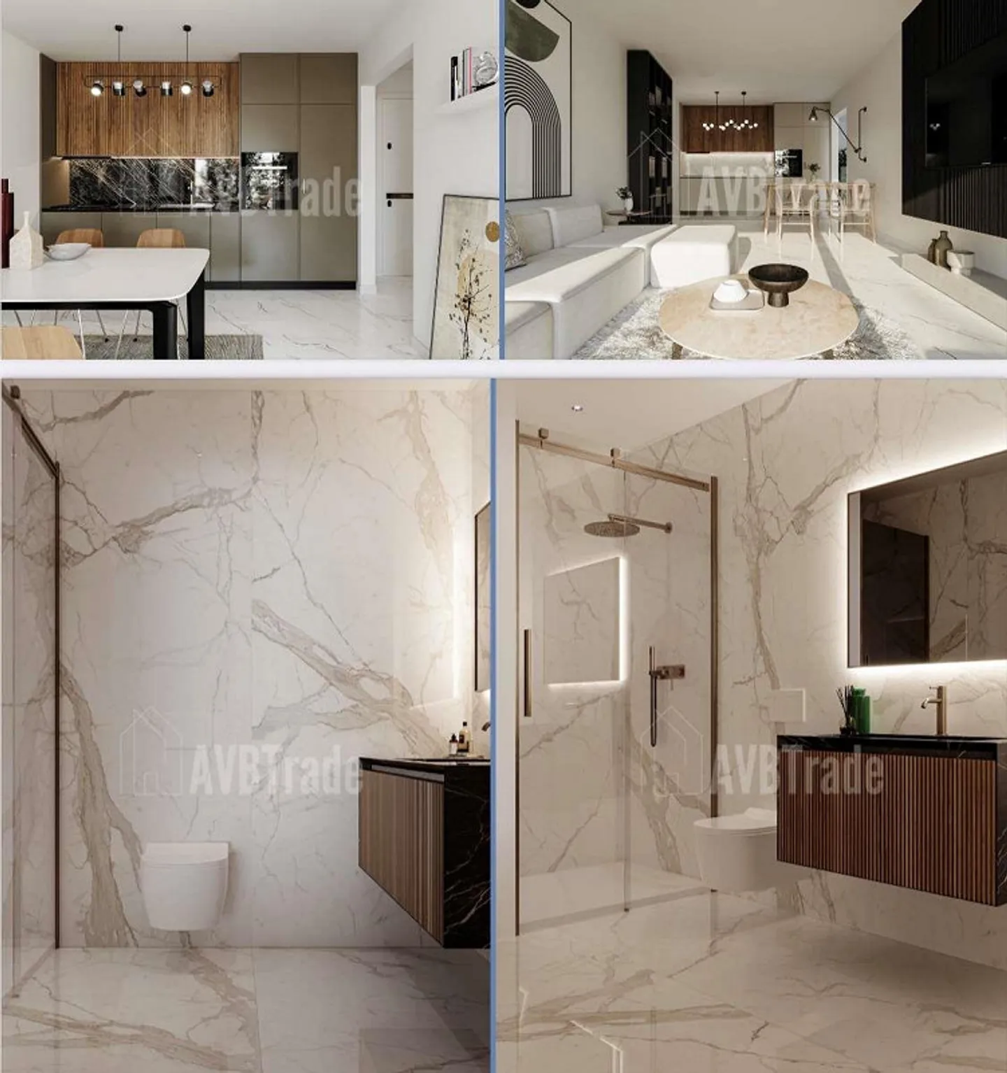 Appartement élégant 3,5 pièces de haute qualité - Photo 4 sur 4