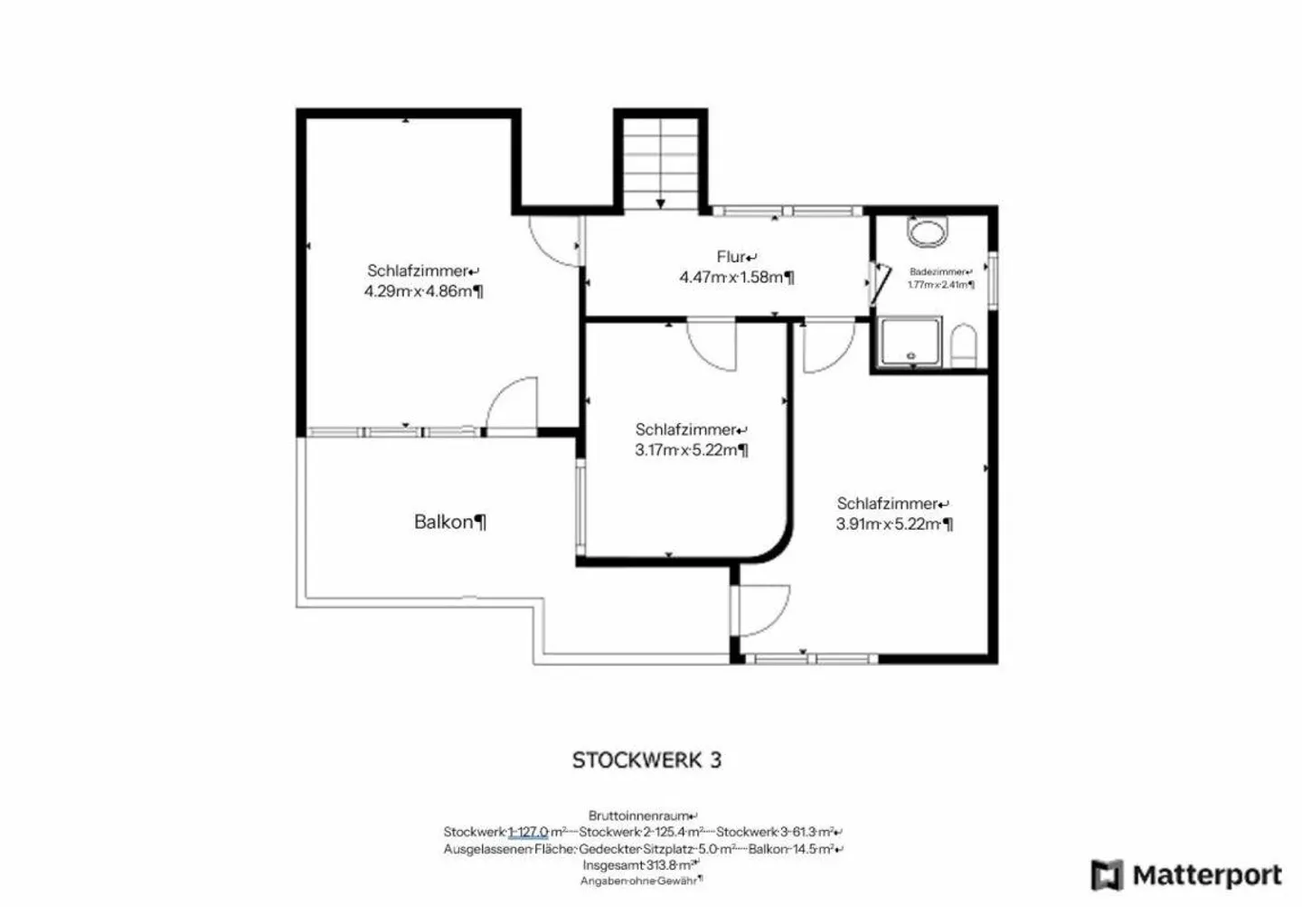 Grosszügiges 6.5-Zimmer Einfamilienhaus mit grosszügigem Garten am Heinzenberg - Foto 19 von 19