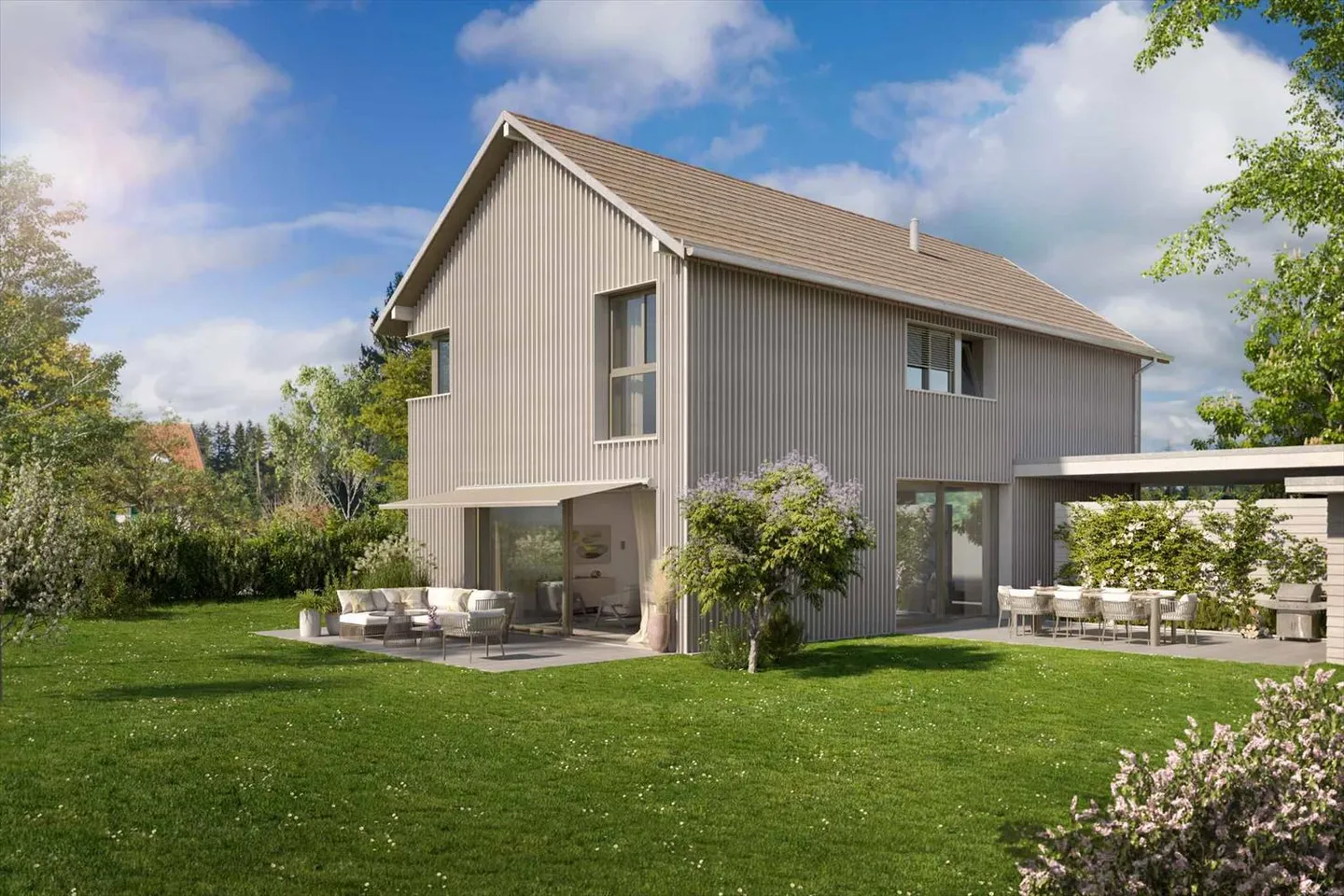 Maison jumelée 4.5 pièces - Photo 1 sur 4