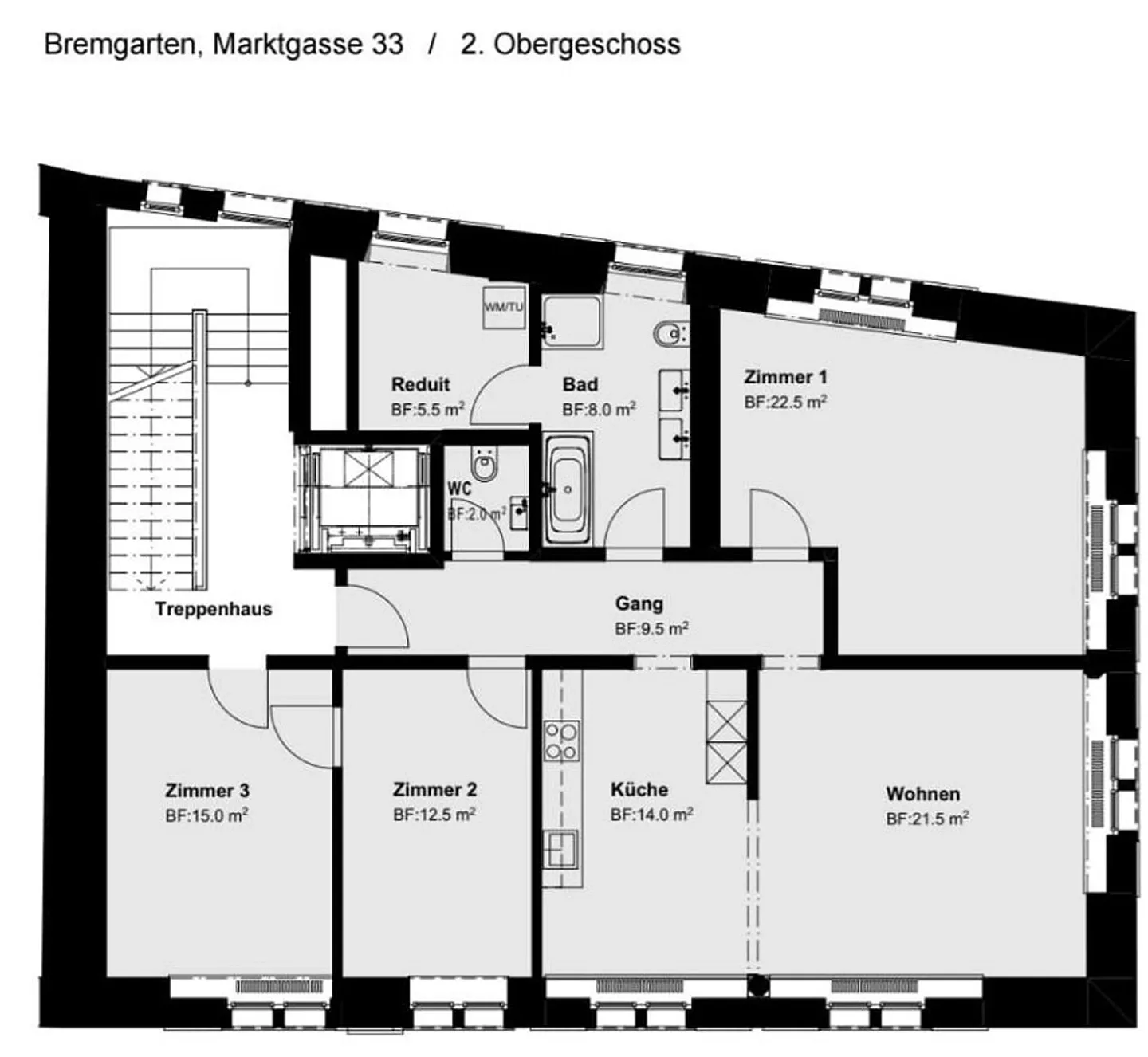 Bella appartamento nel centro storico di Bremgarten - Foto 11 di 11