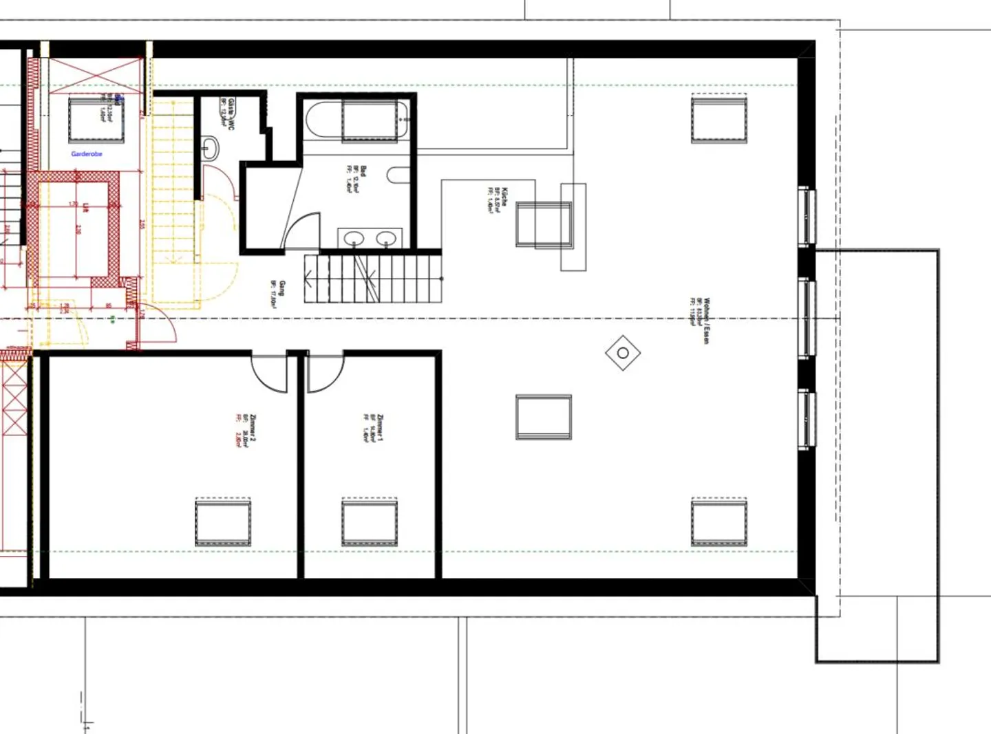 Appartement en attique spacieux de 178m2 ! - Photo 13 sur 14