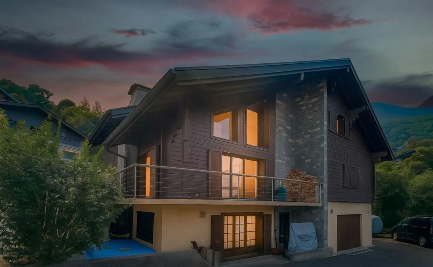 Casa di 5,5 stanze + uno studio con bella vista sulla pianura! - Foto 2 di 26