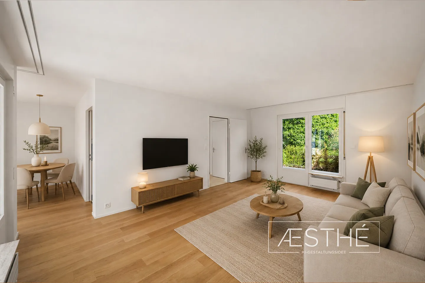 Freshly renovated semi-detached house in Bruderholz - Photo 3 of 14