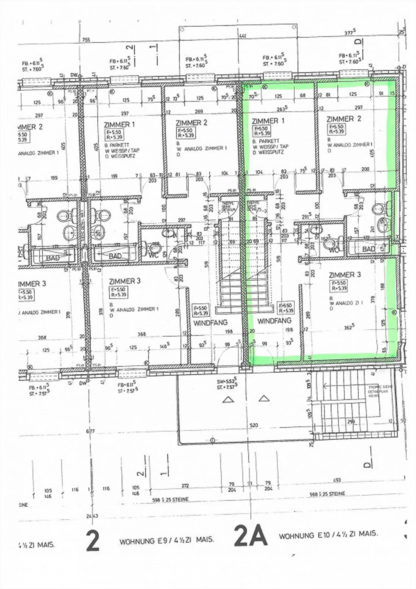 4 1/2-Zimmer-Maisonettewohnung an zentraler Lage - Foto 5 von 6