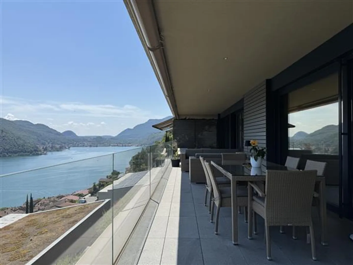Vico Morcote: Möblierte Wohnung 4.5 Zimmer - Foto 1 von 13