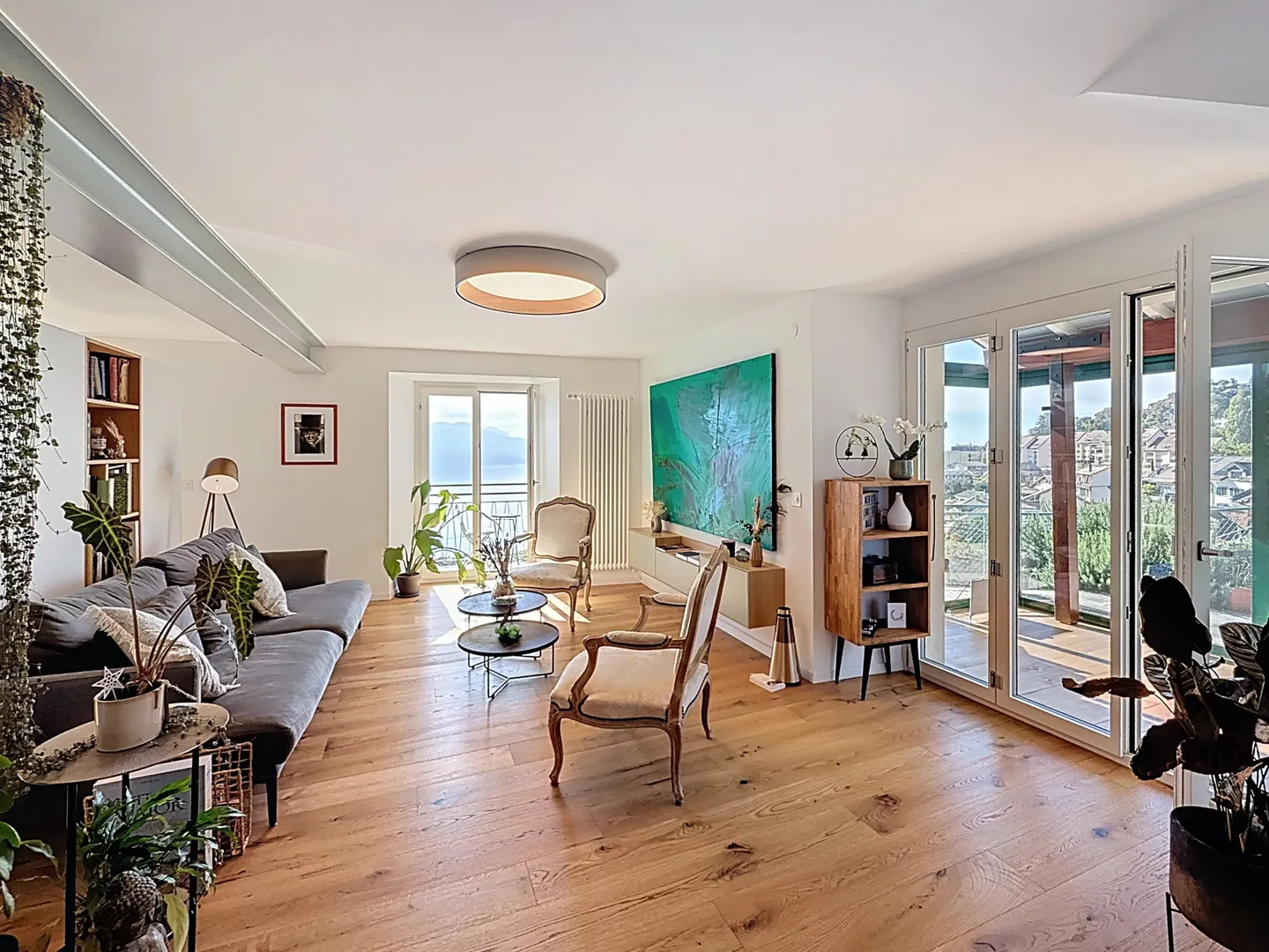 Maison dans le village avec une vue incomparable sur le Lavaux et le lac Léman ! - Photo 1 sur 7