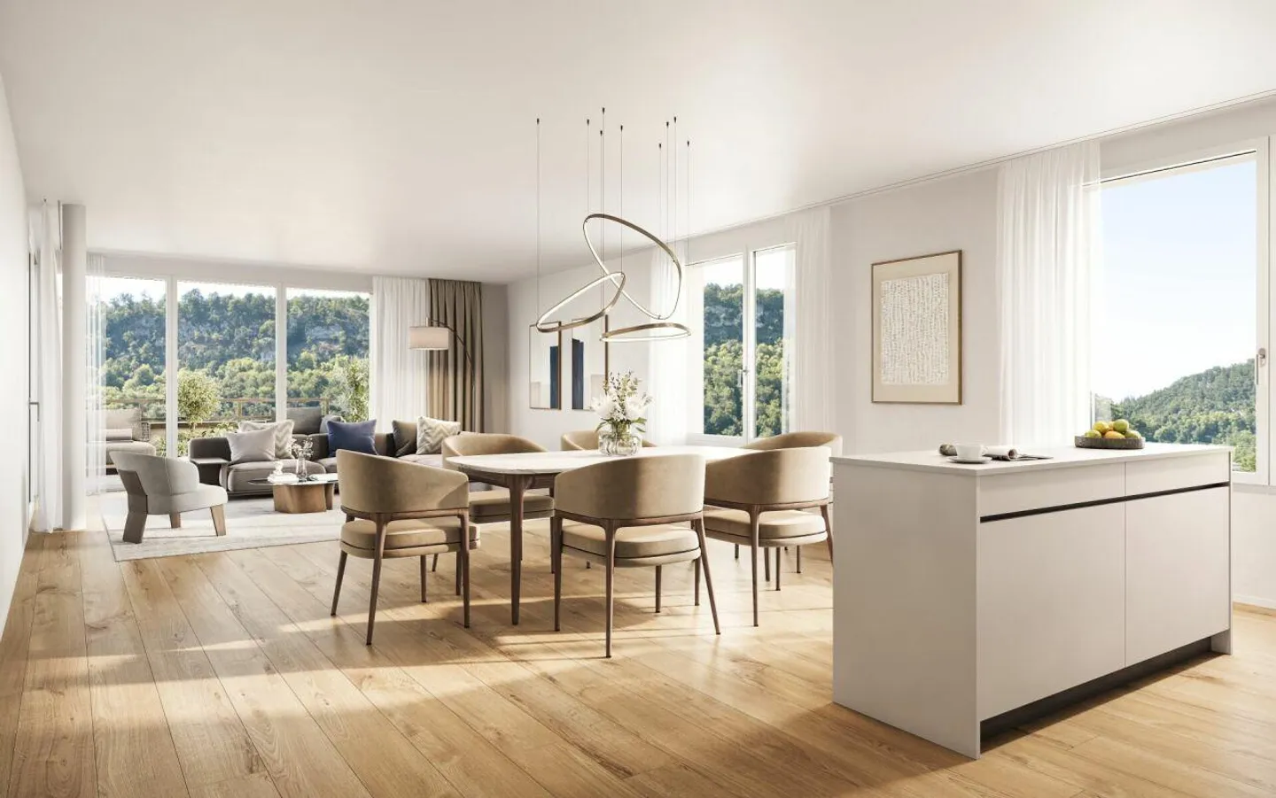 Natürlich wohnen - 3.5-Zimmer-Wohnung mit sonnigem Balkon - Foto 6 von 8