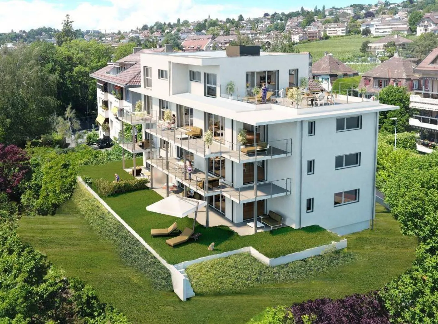 Gemischtes Gebäude in Fribourg - Foto 3 von 5