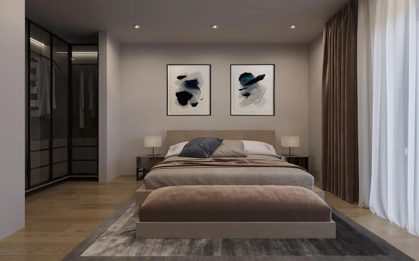 Last lot: 3.5-room apartment on the southwest garden level - Photo 3 of 7