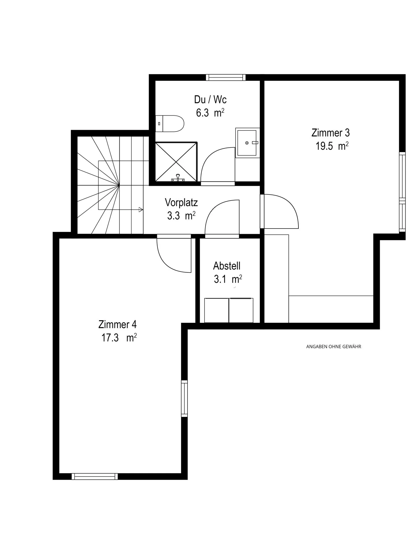 Appartement en duplex de 5,5 pièces avec vue imprenable - Photo 13 sur 13