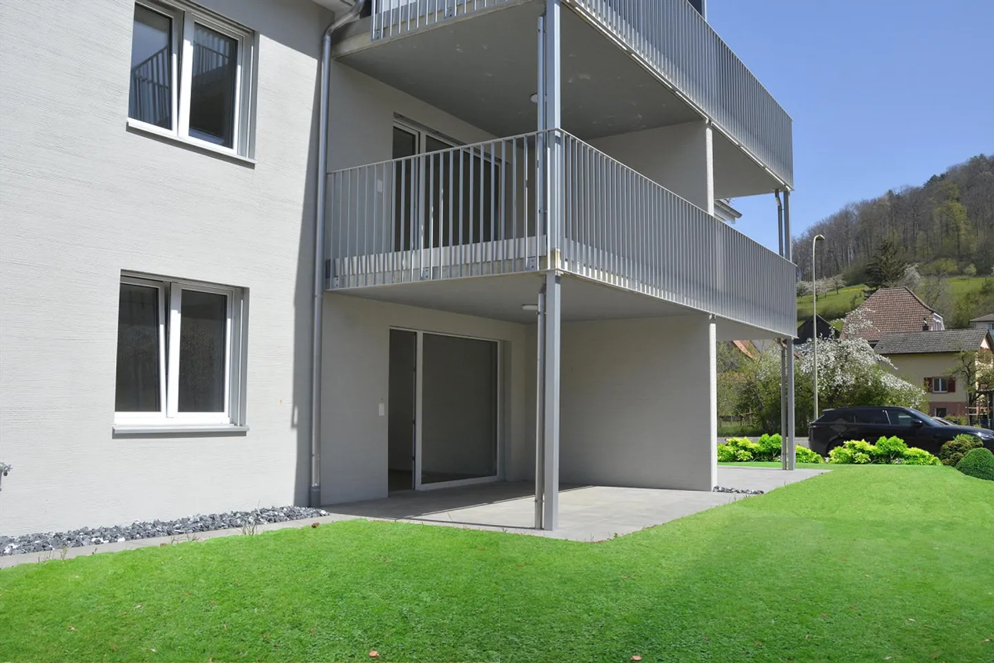 Appartement attrayant de 3,5 pièces avec patio au rez-de-chaussée à Tenniken - Photo 10 sur 11