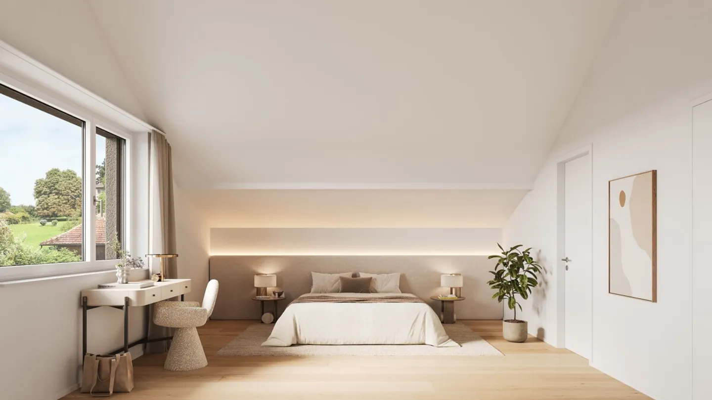 Neubauprojekt AUREUM - Stilvolle 2.5-Zimmer-Wohnung in Winkel - Foto 5 von 5