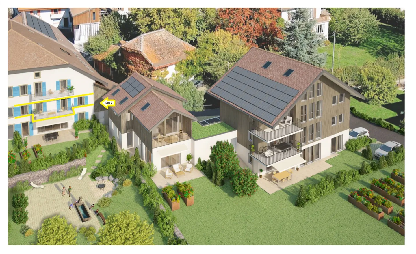 Nouvelle promotion - Les travaux ont commencé : appartement 4.5 pièces avec balcon - Photo 2 sur 11