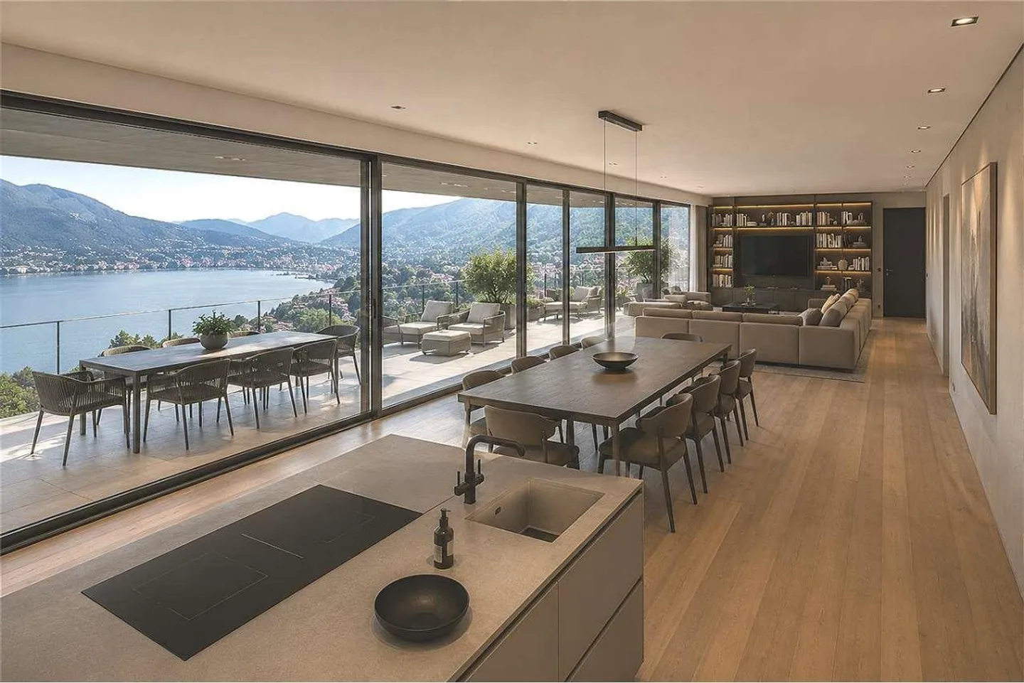 Penthouse mit großer Terrasse und Seeblick - Foto 1 von 5