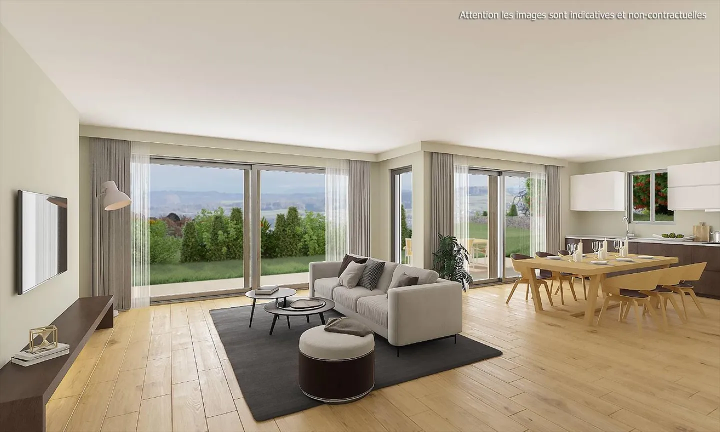 Nouvelle promotion - Les travaux ont commencé : appartement 4.5 pièces avec balcon - Photo 4 sur 11