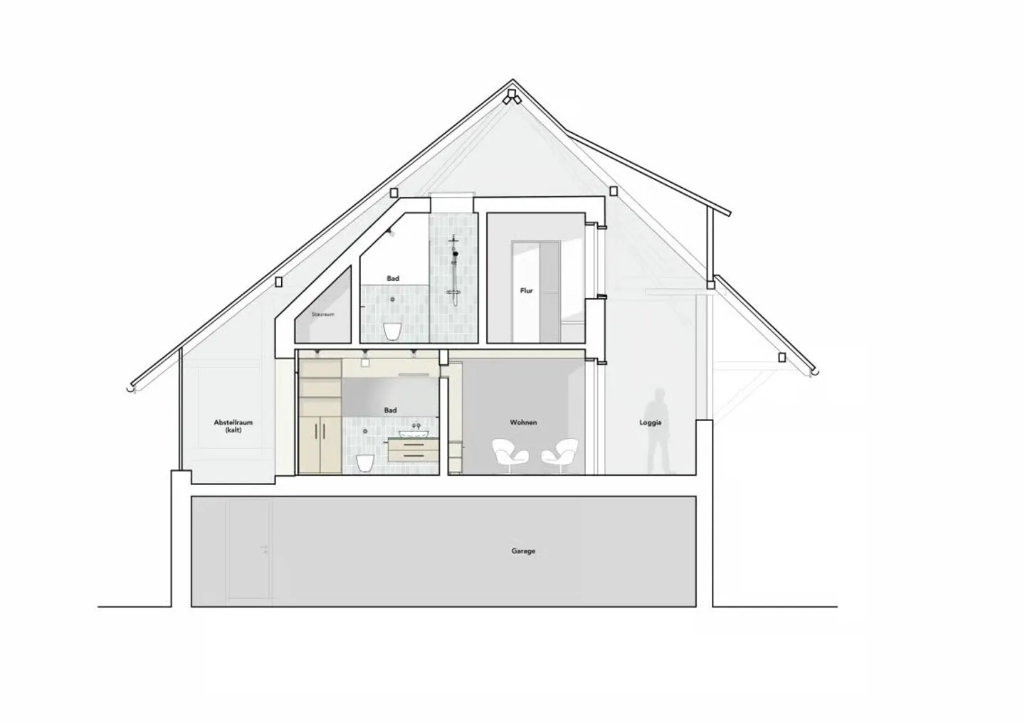 Première occupation appartement en duplex 4.5 pièces - Photo 10 sur 11