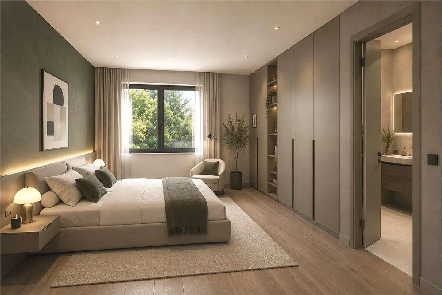 Penthouse mit großer Terrasse und Seeblick - Foto 3 von 5