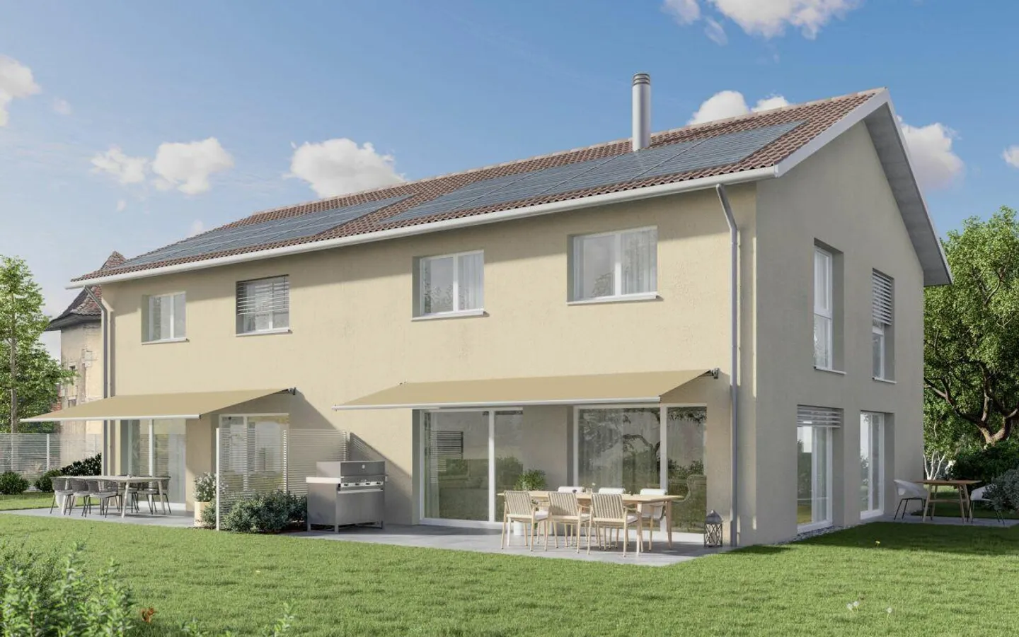 Modernes Einfamilienhaus in Trasadingen - Foto 1 von 4