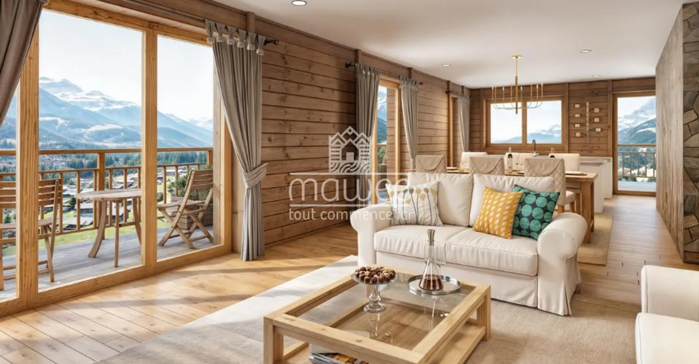 Grand chalet neuf avec balcon et parcelle de 1304 m² ! - Foto 5 di 10
