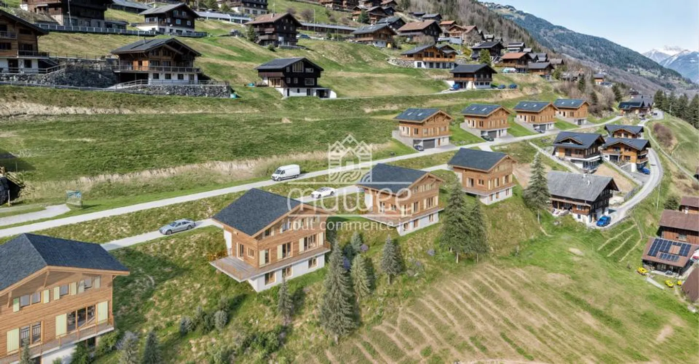 Grand chalet neuf avec balcon et parcelle de 1304 m² ! - Foto 9 di 10