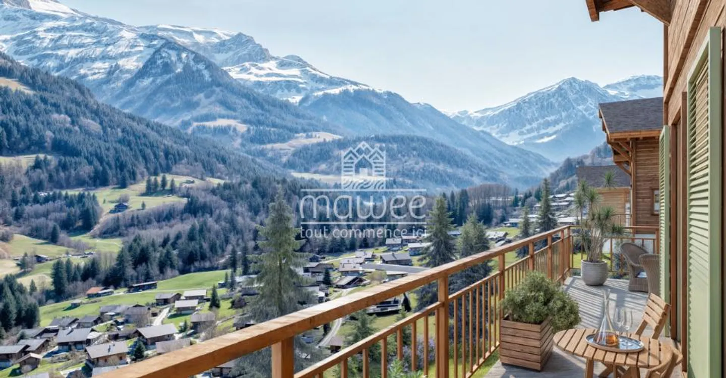 Grand chalet neuf avec balcon et parcelle de 1304 m² ! - Foto 2 di 10