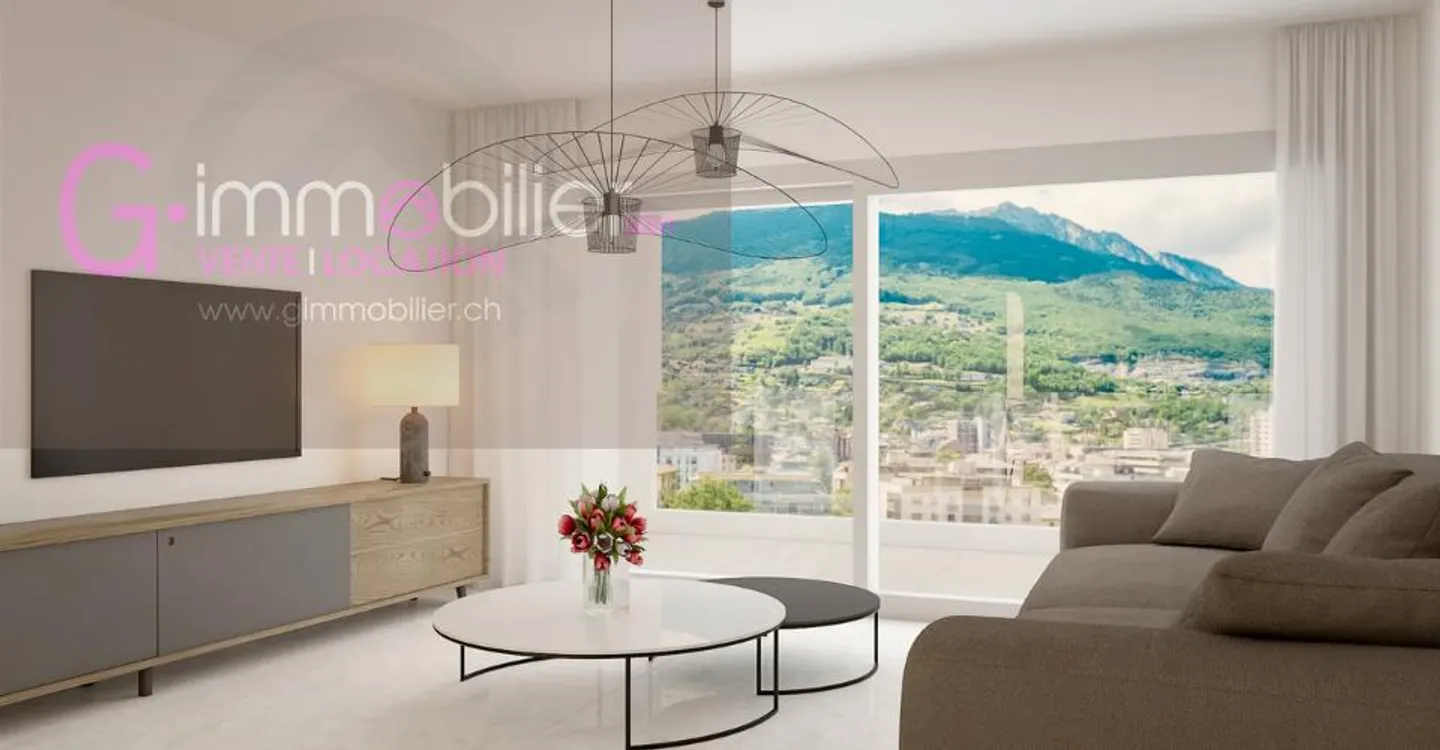 For sale in Monthey, 3.5 rooms of 104m2 on the 1st floor - Photo 5 of 13