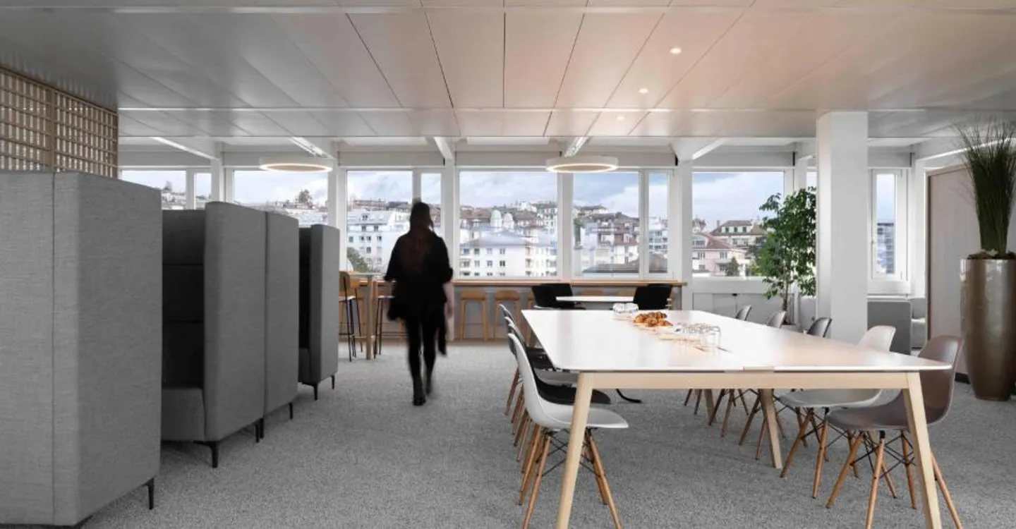 Magnificent office spaces with lake view for rent in Lausanne - Photo 3 of 7