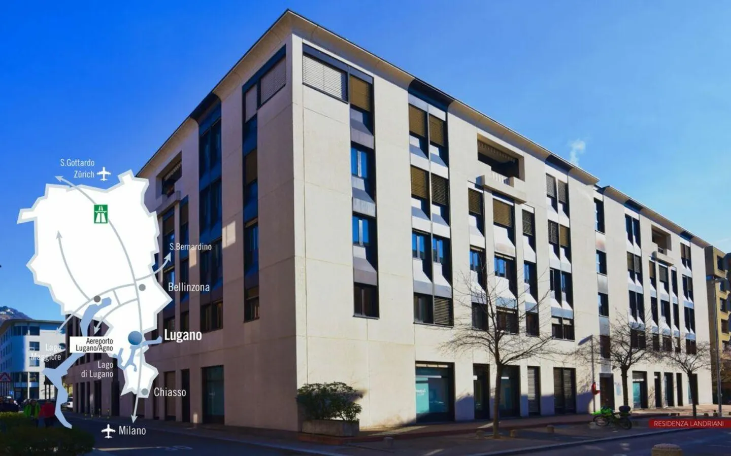 Helles renoviertes Apartment in Lugano - Foto 10 von 12