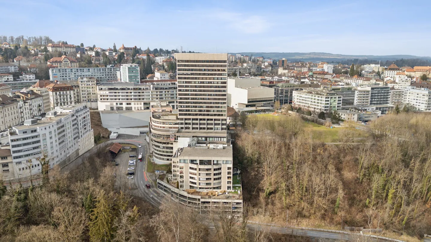 Wohnen in der Stadt: 3.5-Zimmer-Wohnung nahe dem Bahnhof Fribourg - Foto 12 von 13