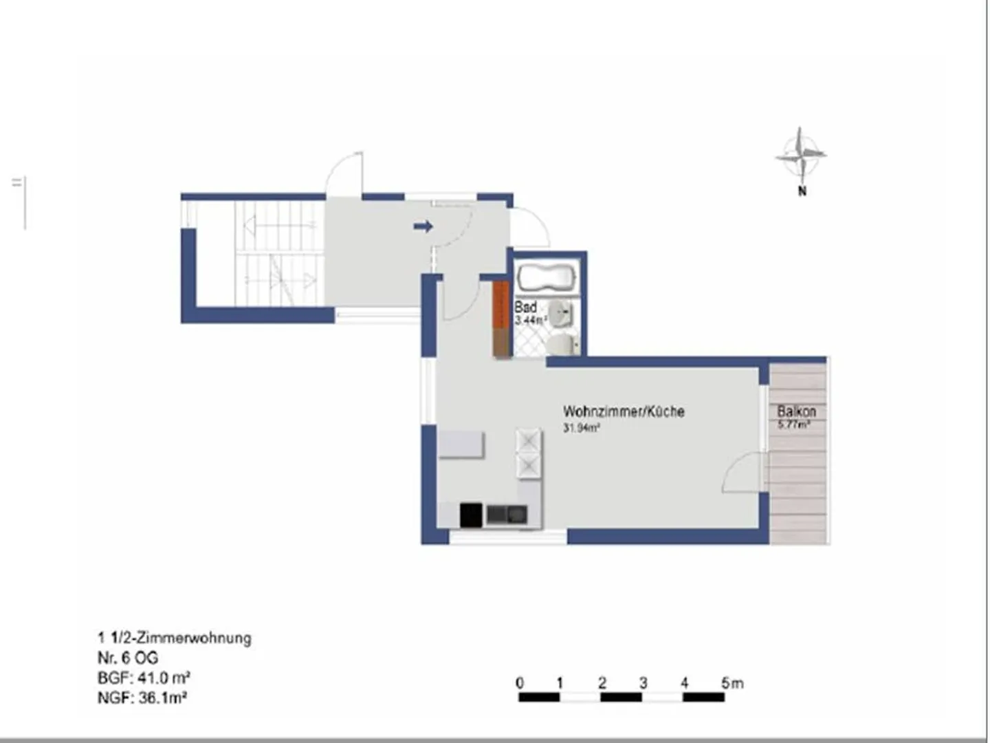 Wohnung mieten - Foto 1 von 10