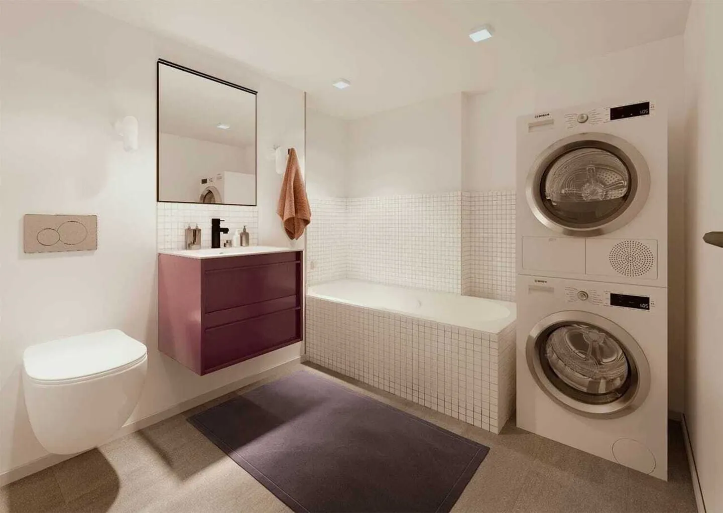 Appartamento loft 4 locali al piano terra con grande terrazza a Krummenau in vendita - Foto 3 di 7