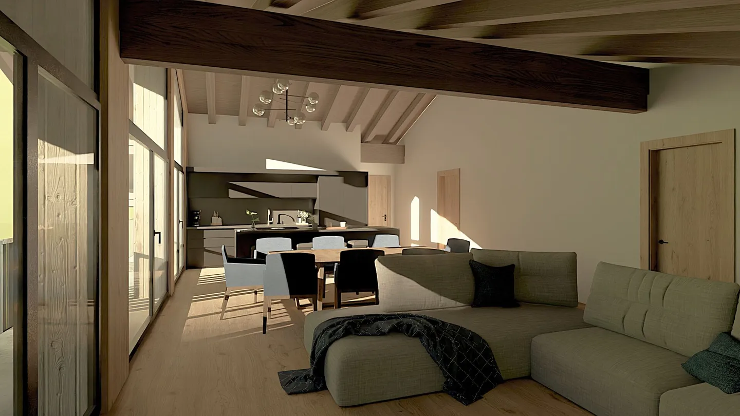 Primavera Saas-Grund new penthouse apartment - Photo 7 of 10