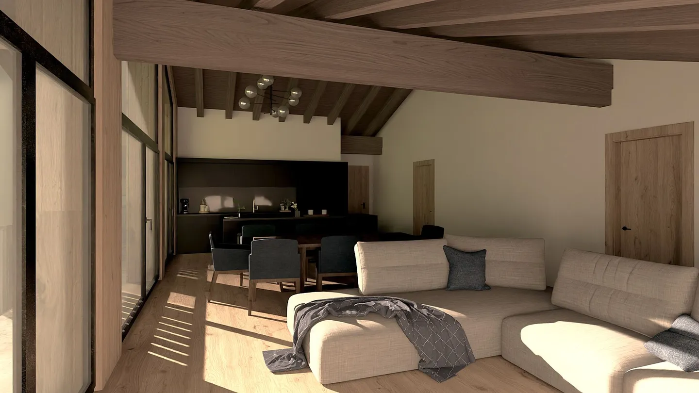 Primavera Saas-Grund new penthouse apartment - Photo 8 of 10