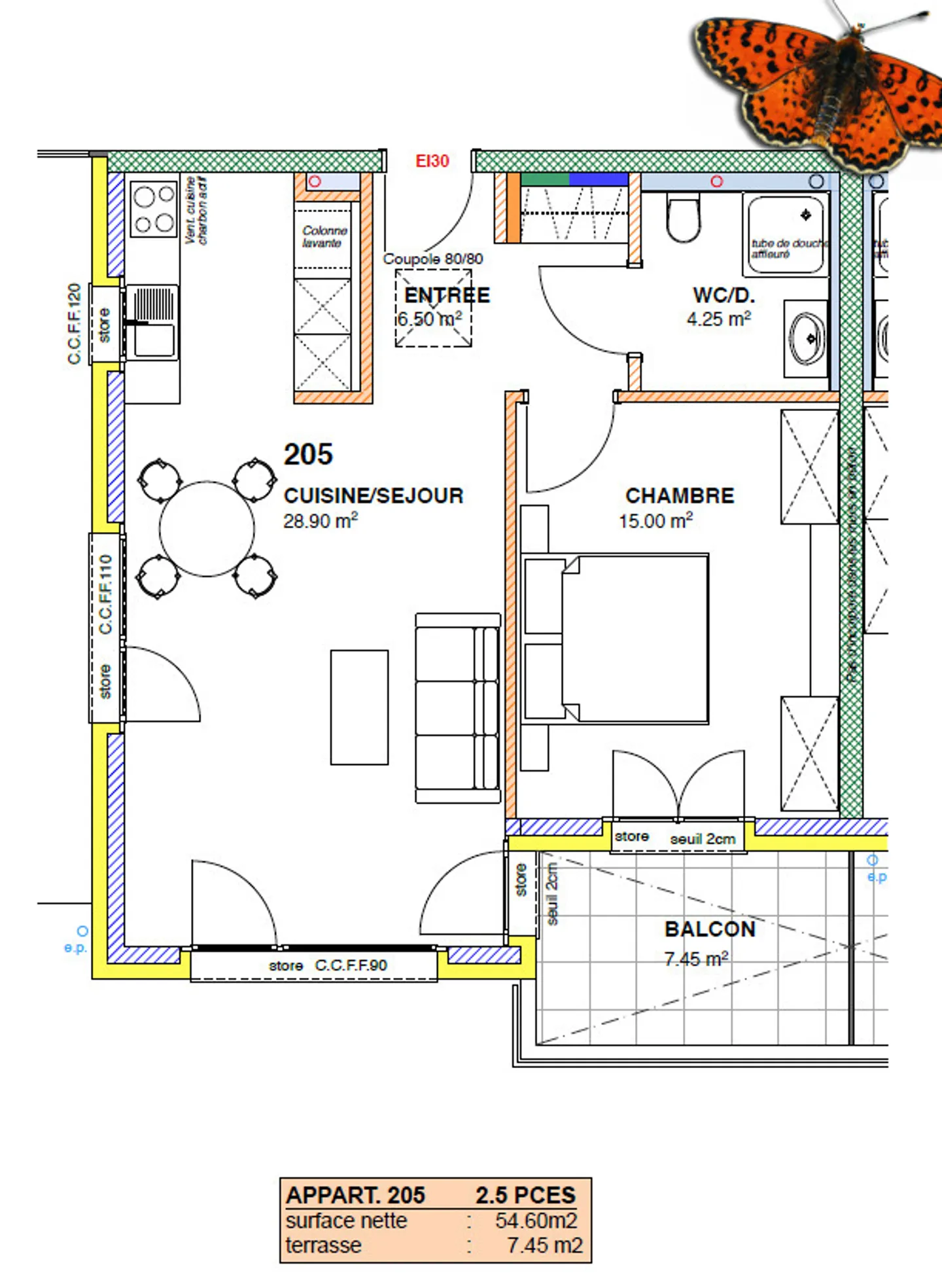 2 ½ ROOMS - Close to all amenities - Photo 10 of 10