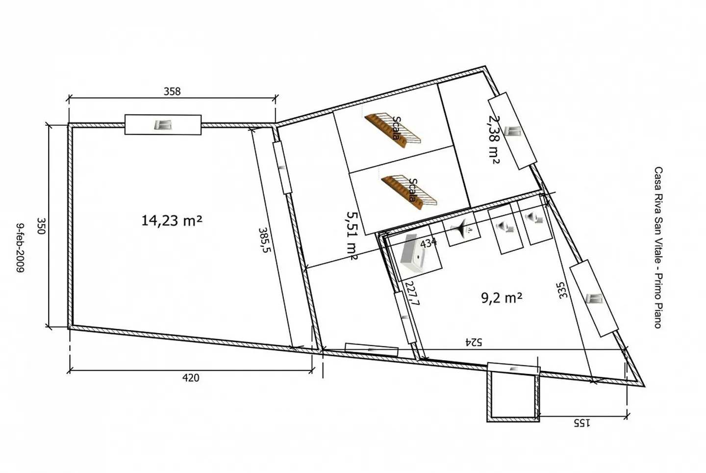 Historisches Haus 5.5 Zimmer renoviert in Riva San Vitale - Foto 9 von 12