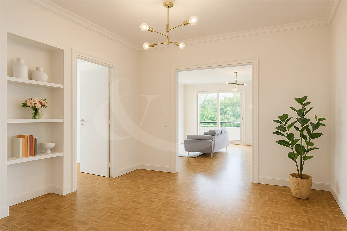 Malagnou: Family Apartment 6 Rooms ? Balcony & Double Box - Photo 5 of 5