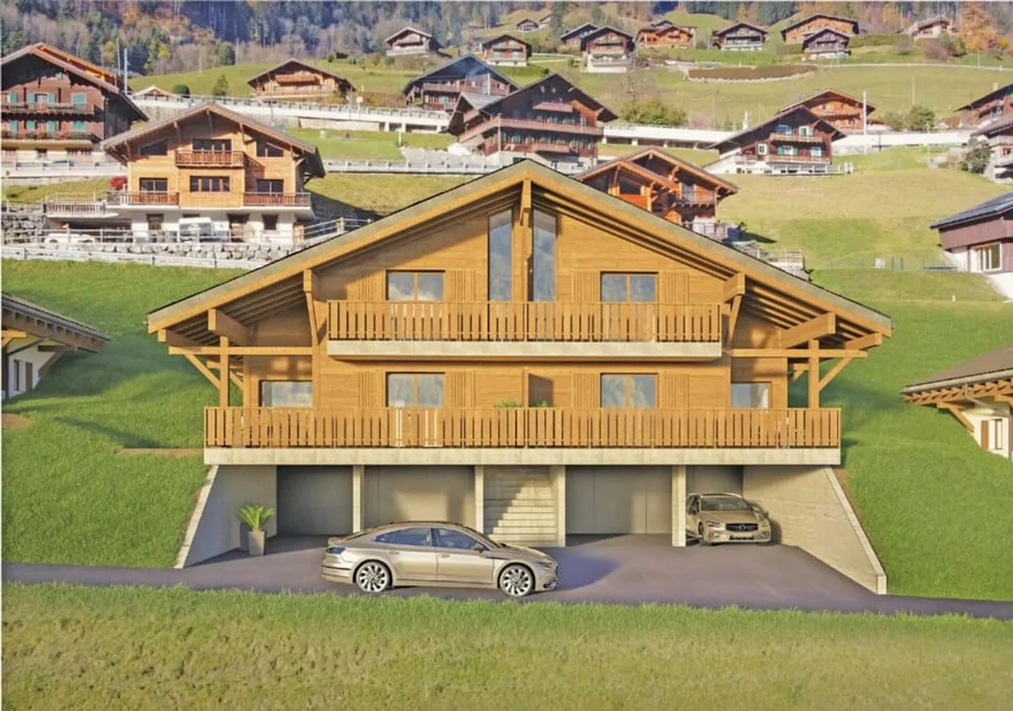 Appartamento di 4,5 stanze in un magnifico chalet. - Foto 7 di 13