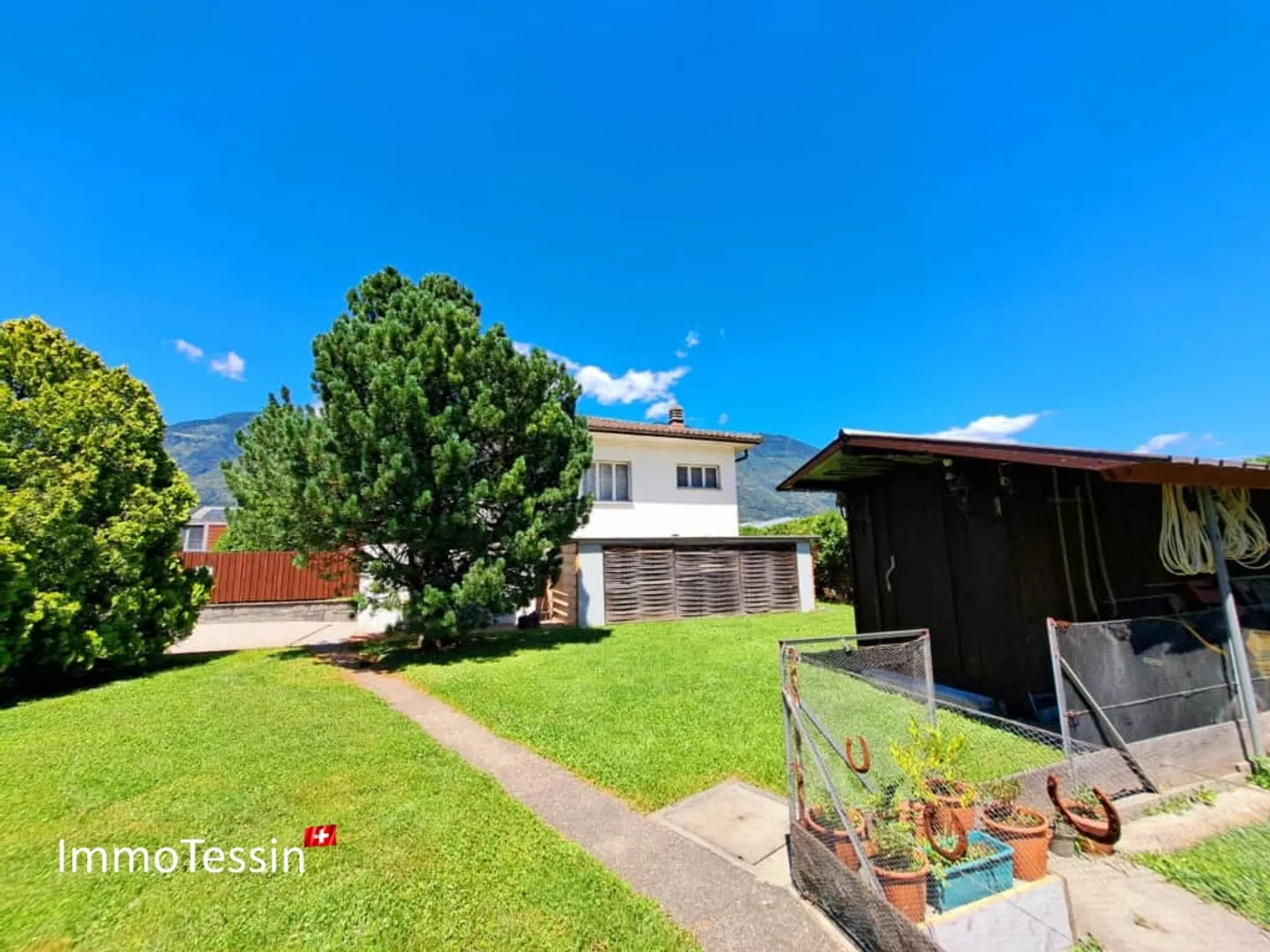 Villa with vineyard and huge 2200 m2 plot in Giubiasco - Photo 3 of 13