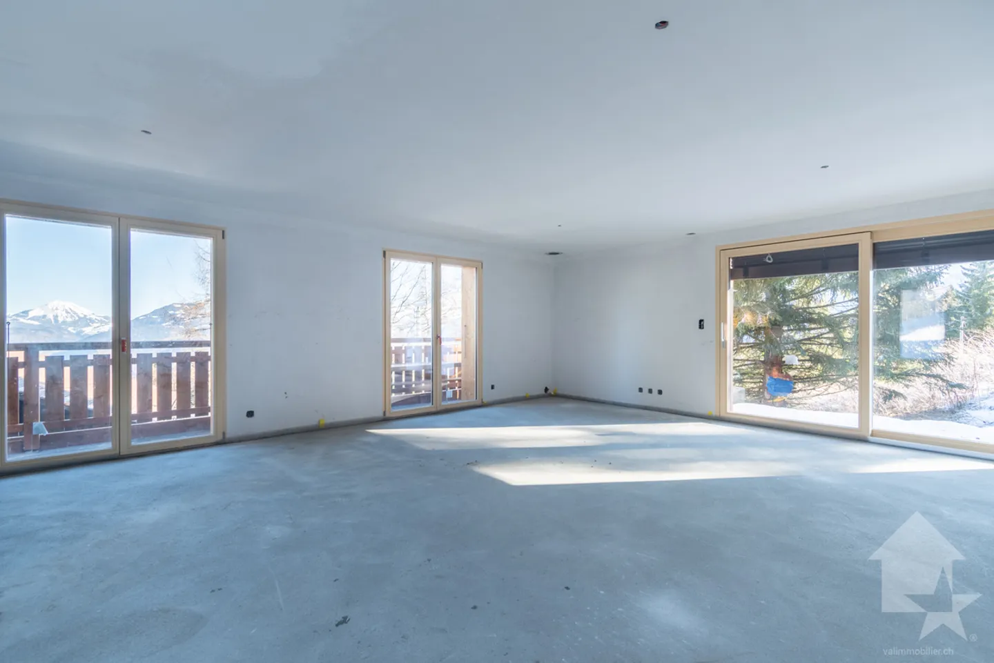 Les Cerniers, chalet neuf en cours de finition - Photo 4 sur 14