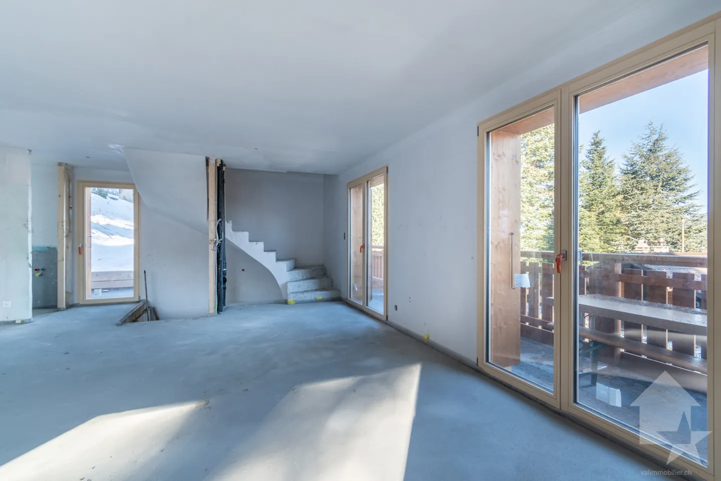 Les Cerniers, chalet neuf en cours de finition - Photo 5 sur 14