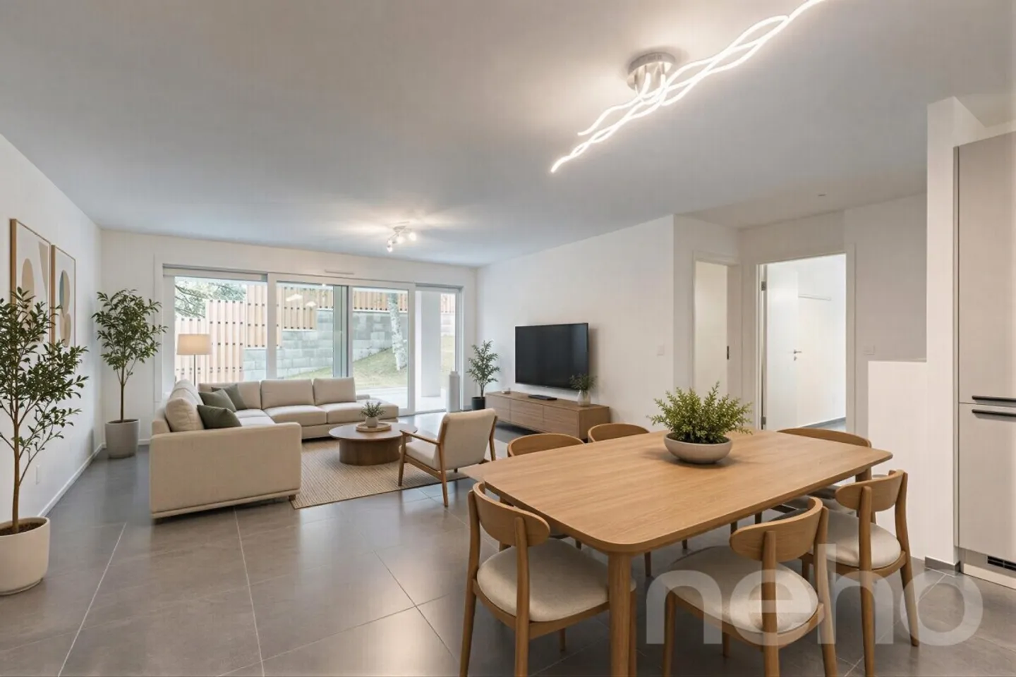 Schöne neue Wohnung mit Garten in einer kleinen Eigentümergemeinschaft - Foto 2 von 6