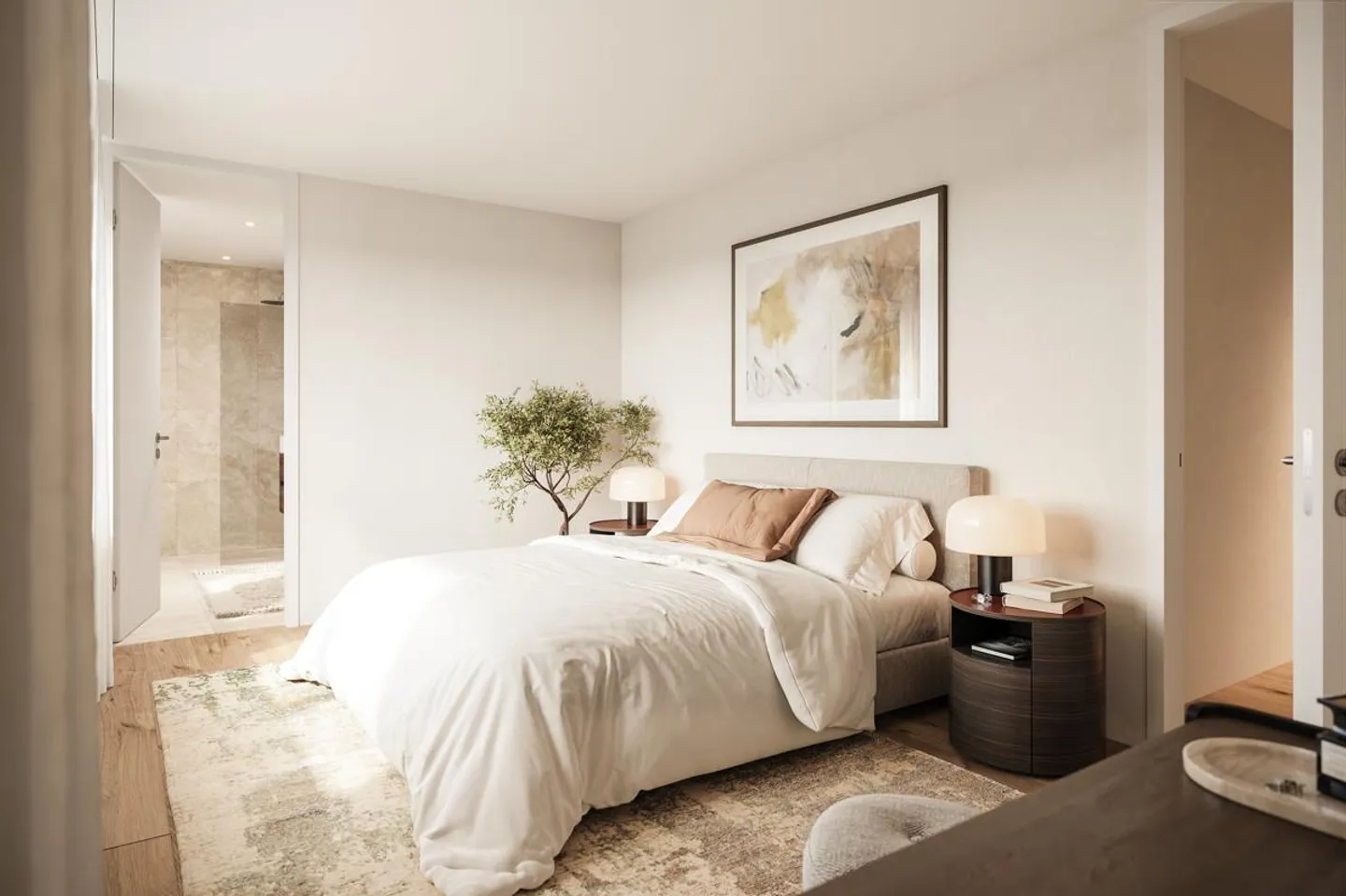 Projet de construction neuve Azuré : Appartement de 3,5 pièces de haute qualité au bord du lac - Photo 3 sur 6