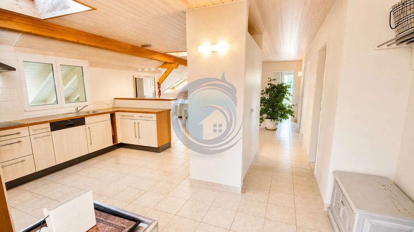 CHARMANT APPARTEMENT DE 4,5 PIÈCES AVEC BALCON A BRENT-SUR-Montreux - Foto 6 di 13