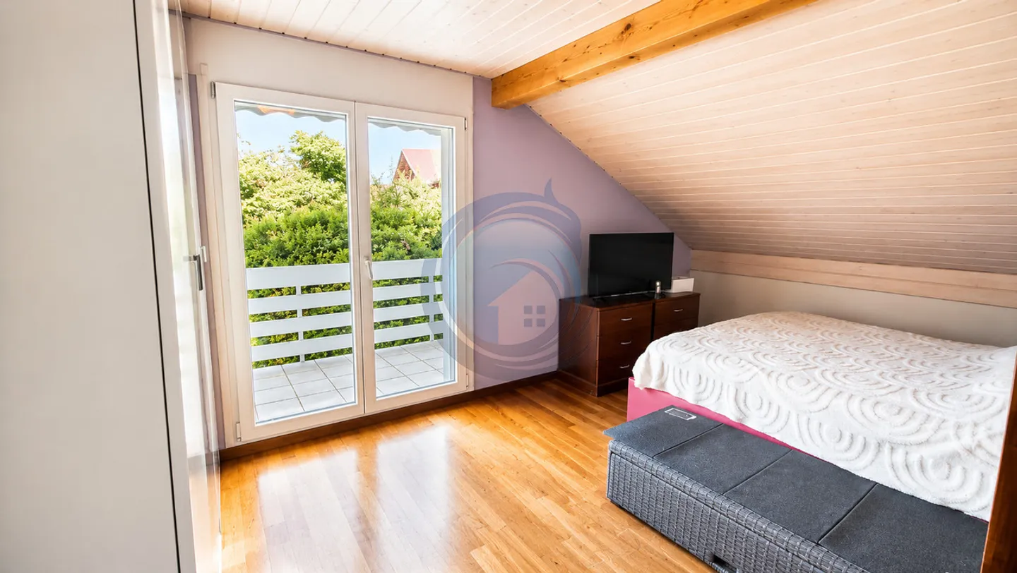 CHARMANT APPARTEMENT DE 4,5 PIÈCES AVEC BALCON A BRENT-SUR-Montreux - Foto 7 di 13